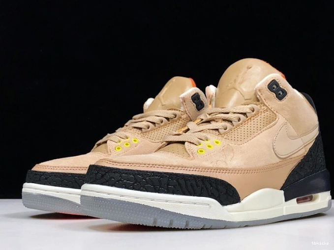 Rep TBK Beige JTH Jordan 3 Air AV6683-200 Bio 0702